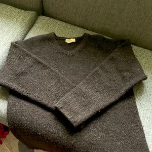 Vintage JCrew Wool V-Neck Sweater- small